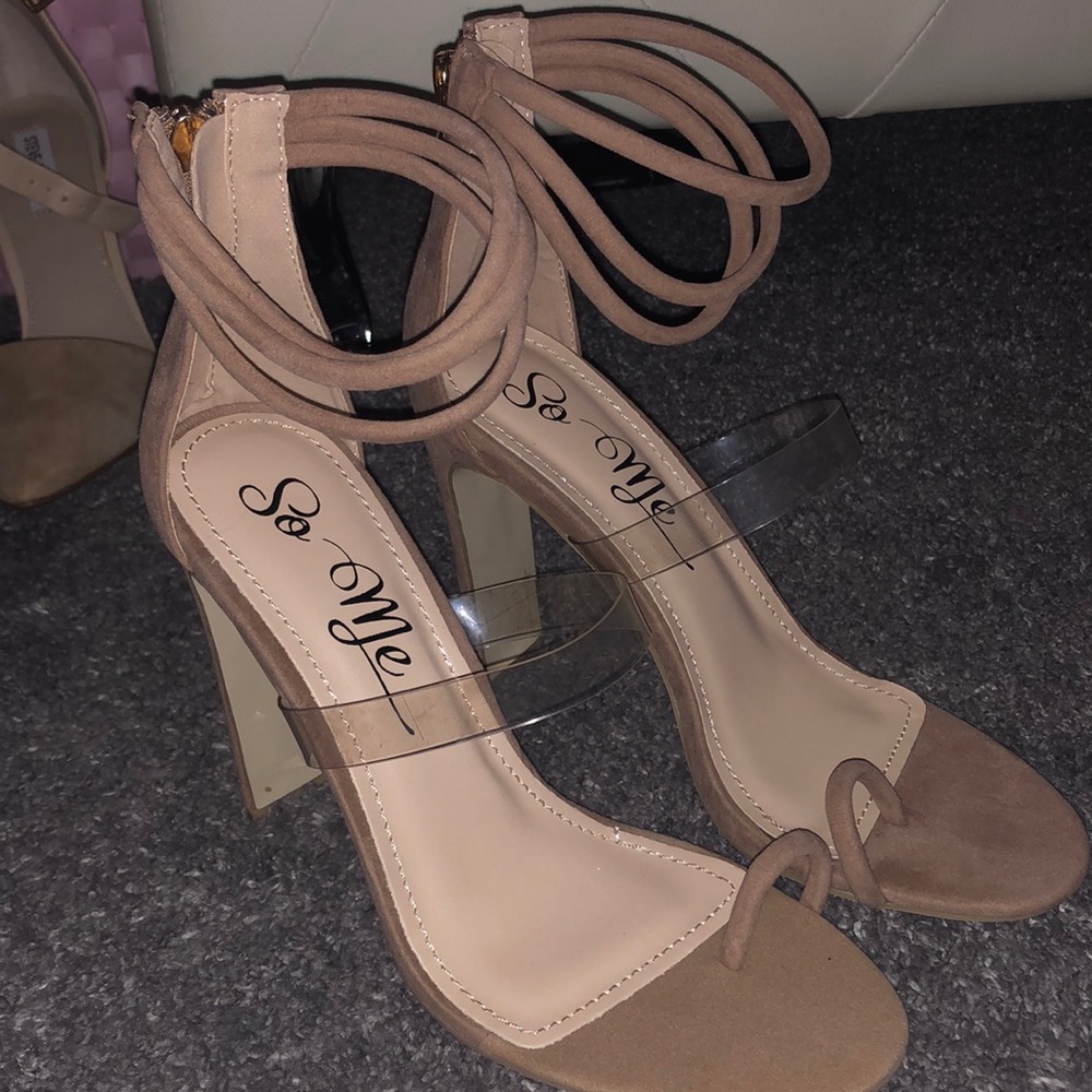 Nude heels